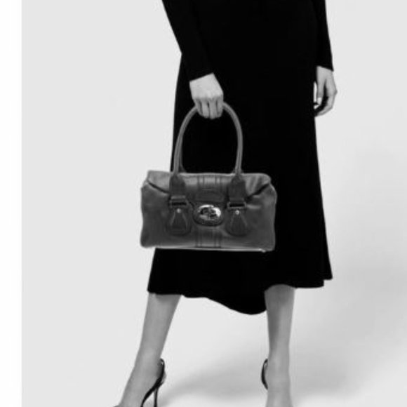 TOD'S Handbag Leather BLK Solid Color - Picture 14 of 14